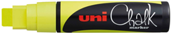 Uni-ball Kreidemarker fluoreszierend gelb 17K - wasserfester Marker