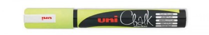 Uni-Ball Uni Kreidemarker 5M Gelb Fluo