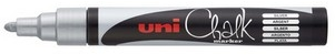 Uni-ball Uni Kreidemarker 5M Silber