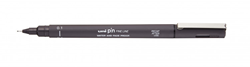 Uni-ball Fineliner dunkelgrau 0,1 mm - Zeichnen und Schreiben