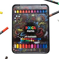 Uni Posca Uni Posca Pastell-Set 24-teilig