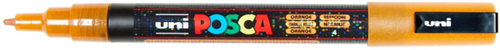 Posca Lackmarker 3M Glitzer Orange - Kreativer Marker für Kinder