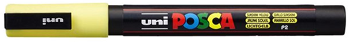 Posca Lackmarker sonnengelb - Kreativer Marker für Hobby und Kunst