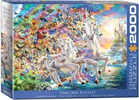 Eurographics Puzzle Einhorn Fantasy - 2000 Teile Fantasie-2