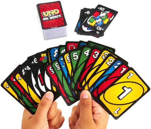 Mattel UNO Kartenspiel Show 'em No Mercy - Familienspiel mit Extra-Regeln-3