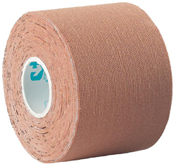 Ultimate Performance Kinesiologie Tape vorgeschnitten Sporttape 50mm x 5m hautfarben