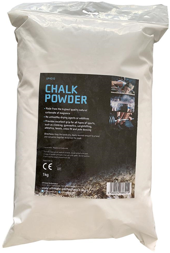 Ultimate Performance feines Chalk Powder 1kg für Sport und Klettergriff