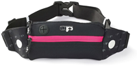 Ultimate Performance Laufgürtel Titan schwarz pink Neopren