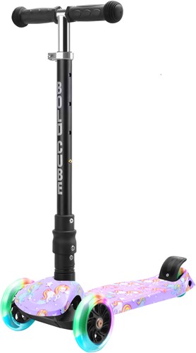 BOLDCUBE Großer 3-Rad-Roller – Einhornland
