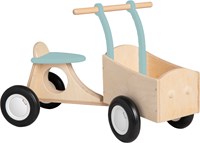 Pertina Holz-Lauflernrad für Kinder ab 1 Jahr - Vintage Blau/Grün