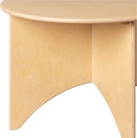 Pertina - Van Dijk Toys Holz runder Kindertisch Apollo fr Kleinkinder - 75 cm Hhe 60 cm-2