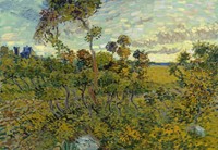 Grafika Van Gogh Vincent - Coucher de Soleil à Montmajour, 1888 - 1000 Teile