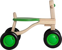 Van Dijk Toys Birkenholz Laufrad ab 1 Jahr - Grn (Kinderbetreuungsqualitt)-3