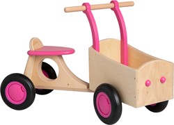 Van Dijk Toys Holz Kinder Laufrad - Rosa (Kinderbetreuungsqualitt)