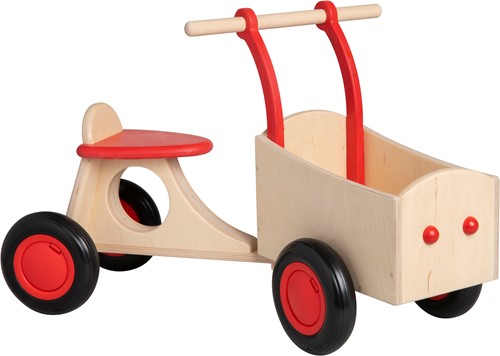 Van Dijk Toys Holz Kinder Laufrad - Rot (Kinderbetreuungsqualitt)