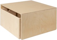 Van Dijk Toys Kubus tafel bank Kleuter - Naturel