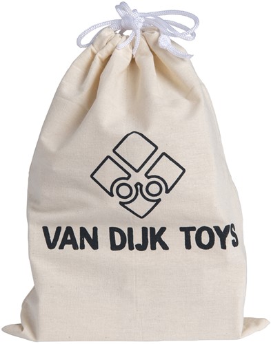 Van Dijk Toys Holzklötze aus Buche - 44 Teile-2