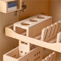 Van Dijk Toys Holzspielzeug Geschirrspler fr Kleinkinder - Naturwei (Kinderbetreuungsqualitt)-3
