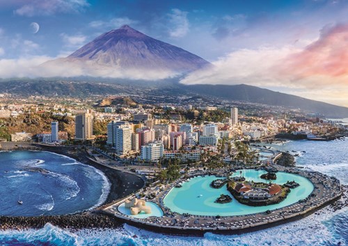 Trefl Puzzle Teneriffa Landschaft - 1000 Teile Puzzle Erwachsene