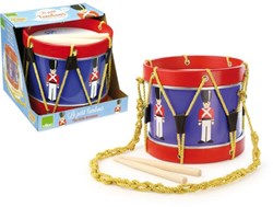 Vilac Trommel Holz Musikinstrument für Kinder mit Stöcken