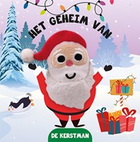 Lantaarn Pappbuch Weihnachtsmann Fingerpuppe Quietschbuch für Kinder
