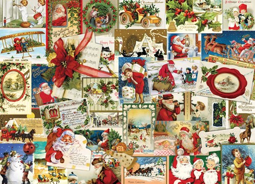 Eurographics Vintage Weihnachtskarten (1000)