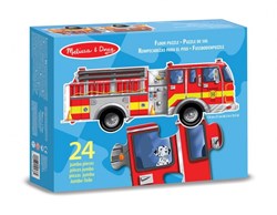 Melissa & Doug Fussbodenpuzzle „Gigantisches Feuerwehrfahrzeug"