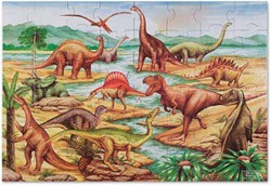 Melissa & Doug Fussbodenpuzzle „Dinosaurier"