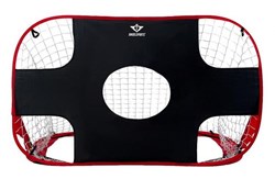 Angel Sports Fußballtor Pop-up Target rot schwarz 122x80x60 cm