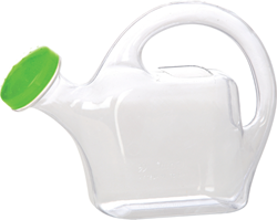 Gowi Gießkanne klassisches Spielzeug - transparent - 0,5l - Garten