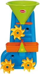 Gowi Wasser Mühle Badespielzeug bunt für Badewanne und Dusche