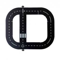 Straßen für Spielzeugautos
