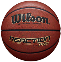 Wilson Basketball Reaction Pro - Größe 7 - Indoor und Outdoor - Braun