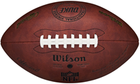 Wilson American Football NFL Duke Replica Throwback braun offiziell
