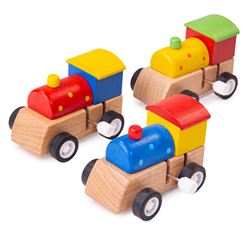 Bigjigs Aufregender Zug 