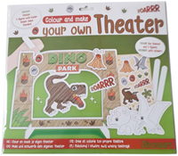 Wins Holland Bauset Dinosaurier Theater 30,5x27,7 cm kreatives Spielzeug