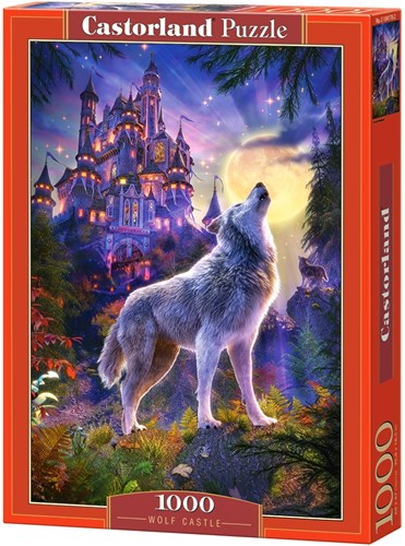 Castorland Puzzle Wolf Castle - 1000 Teile - Fantasy Schloss-2