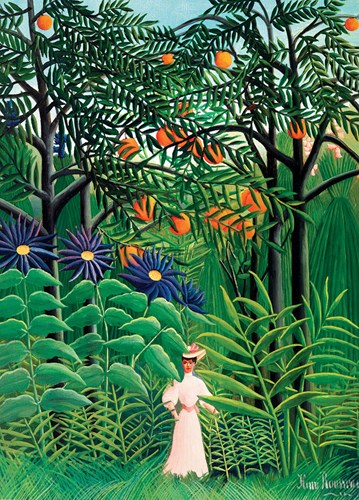 Eurographics Puzzle Woman in an Exotic Forest - 1000 Teile - Henri Rousseau