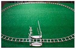 Wooden City Wooden City - Round railway + crossing