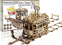 Wooden City Wooden City - City Tram with rails