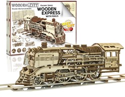 Wooden City Wooden City - Wooden Express with rails