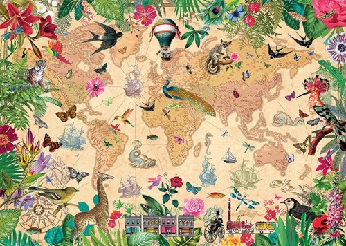 Gibsons Puzzle World of Life - 1000 Teile