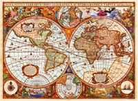 Grafika Puzzle Weltkarte - 3000 Teile Landkarte Puzzle