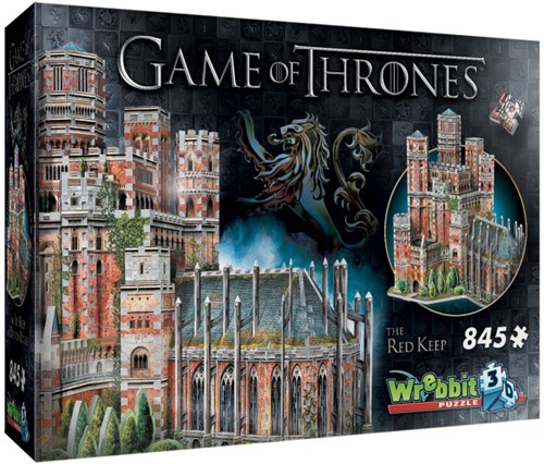 Wrebbit Wrebbit 3D-Puzzle – Game of Thrones Der Rote Turm (845)-2