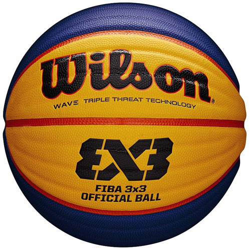 Wilson Fiba 3X3 Official Game Ball - Orange - 6