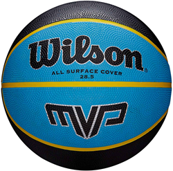 Wilson MVP Basketball - Black/Blue - 7