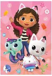 Dino XXL Teile - Diamant-Puzzle - Gabbys Puppenhaus - 200 Teile