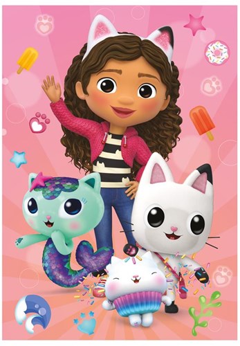 Dino XXL Teile - Diamant-Puzzle - Gabbys Puppenhaus - 200 Teile