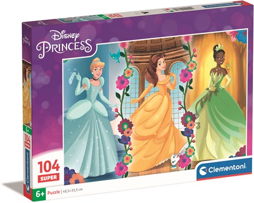 Clementoni Puzzle - Disney Princess - 104 XXL Teile Karton-2