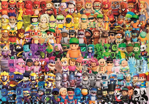 Clementoni Puzzle - Stumble Guys - 180 XXL Teile - Kinderpuzzle